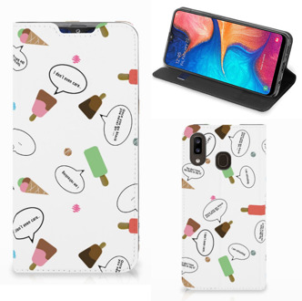 B2Ctelecom Samsung Galaxy A30 Flip Style Cover IJsjes