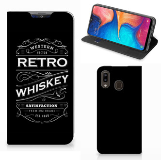 B2Ctelecom Samsung Galaxy A30 Flip Style Cover Whiskey