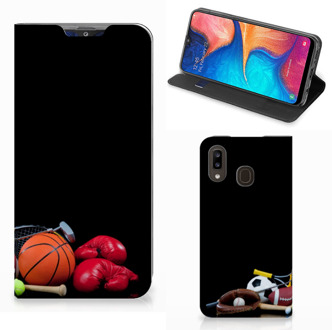 B2Ctelecom Samsung Galaxy A30 Hippe Standcase Sports