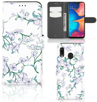 B2Ctelecom Samsung Galaxy A30 Hoesje Blossom White