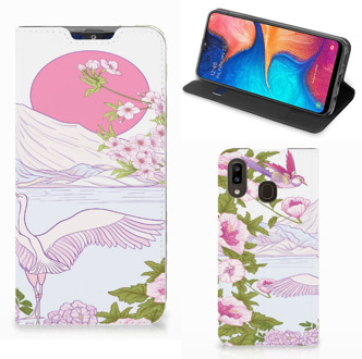 B2Ctelecom Samsung Galaxy A30 Hoesje maken Bird Standing