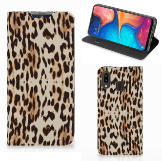 B2Ctelecom Samsung Galaxy A30 Hoesje maken Leopard