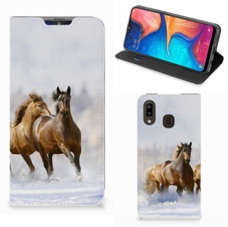 B2Ctelecom Samsung Galaxy A30 Hoesje maken Paarden