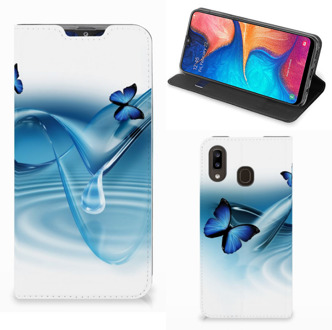 B2Ctelecom Samsung Galaxy A30 Hoesje maken Vlinders