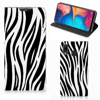 B2Ctelecom Samsung Galaxy A30 Hoesje maken Zebra