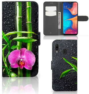 B2Ctelecom Samsung Galaxy A30 Hoesje Orchidee