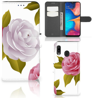 B2Ctelecom Samsung Galaxy A30 Hoesje Roses