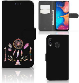 B2Ctelecom Samsung Galaxy A30 Leuk Hoesje Boho Dreamcatcher