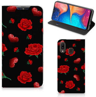 B2Ctelecom Samsung Galaxy A30 Magnet Case Valentine Design