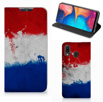 B2Ctelecom Samsung Galaxy A30 Standcase Nederlandse Vlag