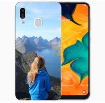 B2Ctelecom Samsung Galaxy A30 Telefoonhoesje Ontwerpen met Foto