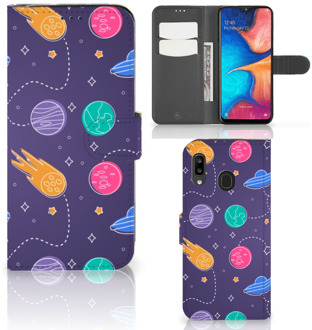 B2Ctelecom Samsung Galaxy A30 Wallet Case met Pasjes Space