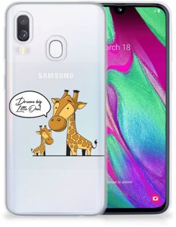 B2Ctelecom Samsung Galaxy A40 Backcase Giraffe