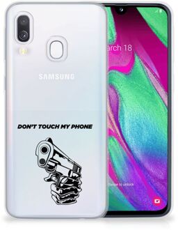 B2Ctelecom Samsung Galaxy A40 Backcase Gun DTMP