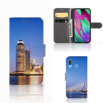 B2Ctelecom Samsung Galaxy A40 Flip Cover Rotterdam