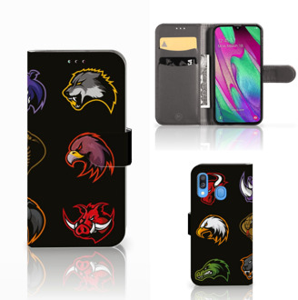 B2Ctelecom Samsung Galaxy A40 Leuk Hoesjes Cartoon