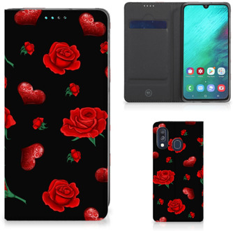 B2Ctelecom Samsung Galaxy A40 Magnet Case Valentine Design