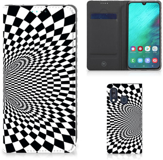 B2Ctelecom Samsung Galaxy A40 Standcase Hoesje Cover Design Illusie