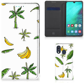 B2Ctelecom Samsung Galaxy A40 Standcase Hoesje Design Banana Tree