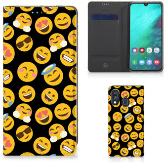 B2Ctelecom Samsung Galaxy A40 Standcase Hoesje Design Emoji