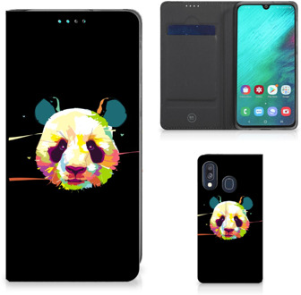 B2Ctelecom Samsung Galaxy A40 Standcase Hoesje Design Panda Color