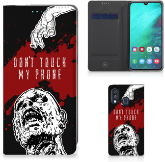 B2Ctelecom Samsung Galaxy A40 Standcase Hoesje Design Zombie Blood