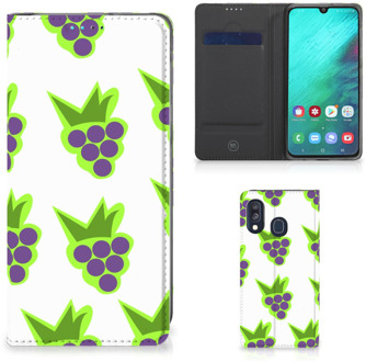 B2Ctelecom Samsung Galaxy A40 Standcase Hoesje Druiven