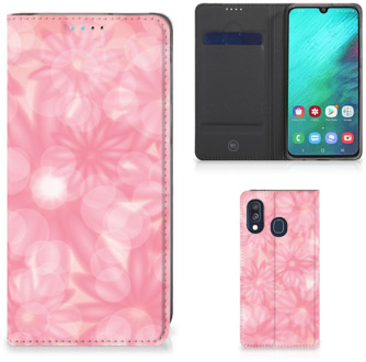 B2Ctelecom Samsung Galaxy A40 Standcase Hoesje Spring Flowers