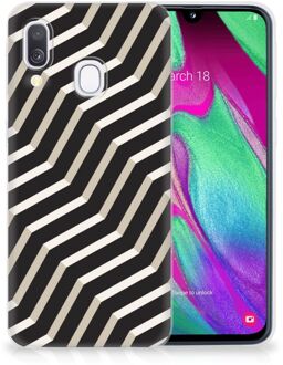 B2Ctelecom Samsung Galaxy A40 TPU-siliconen Hoesje Design Illusion