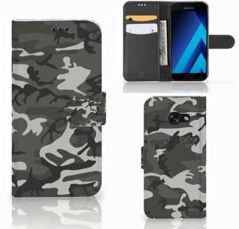 B2Ctelecom Samsung Galaxy A5 2017 Bookcase Hoesje Army Light