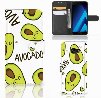 B2Ctelecom Samsung Galaxy A5 2017 Bookcase Hoesje Avocado Singing