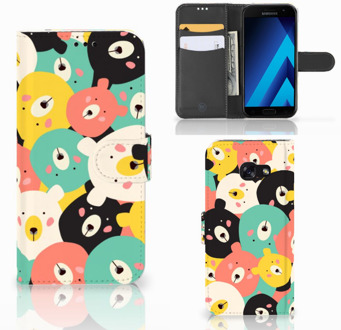 B2Ctelecom Samsung Galaxy A5 2017 Bookcase Hoesje Bears