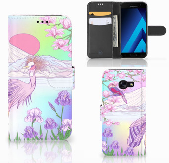 B2Ctelecom Samsung Galaxy A5 2017 Bookcase Hoesje Bird