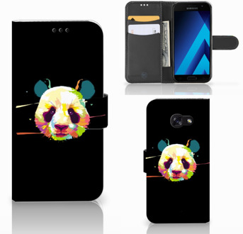B2Ctelecom Samsung Galaxy A5 2017 Bookcase Hoesje Design Panda Color
