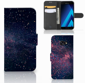 B2Ctelecom Samsung Galaxy A5 2017 Bookcase Hoesje Design Stars