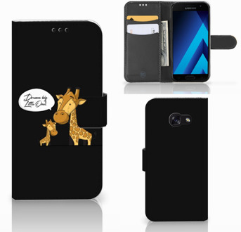 B2Ctelecom Samsung Galaxy A5 2017 Bookcase Hoesje Giraffe