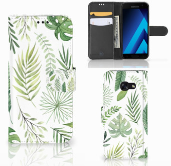 B2Ctelecom Samsung Galaxy A5 2017 Bookcase Hoesje Leaves