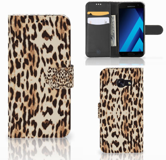 B2Ctelecom Samsung Galaxy A5 2017 Bookcase Hoesje Leopard