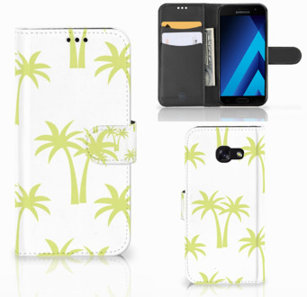 B2Ctelecom Samsung Galaxy A5 2017 Bookcase Hoesje Palmtrees