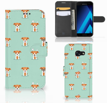 B2Ctelecom Samsung Galaxy A5 2017 Bookcase Hoesje Pups