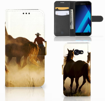 B2Ctelecom Samsung Galaxy A5 2017 Uniek Cowboy Design