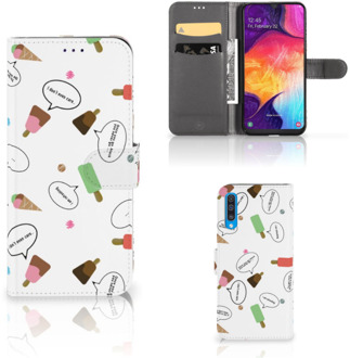 B2Ctelecom Samsung Galaxy A50 Book Cover IJsjes