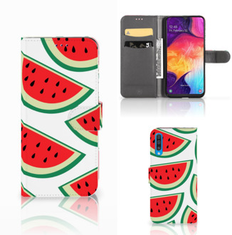 B2Ctelecom Samsung Galaxy A50 Book Cover Watermelons