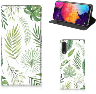 B2Ctelecom Samsung Galaxy A50 Bookcase Hoesje Leaves