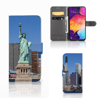 B2Ctelecom Samsung Galaxy A50 Flip Cover Vrijheidsbeeld