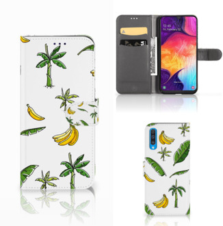 B2Ctelecom Samsung Galaxy A50 Hoesje Banana Tree