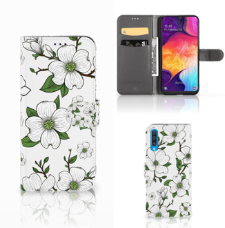 B2Ctelecom Samsung Galaxy A50 Hoesje Dogwood Flowers