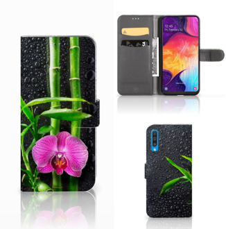 B2Ctelecom Samsung Galaxy A50 Hoesje Orchidee