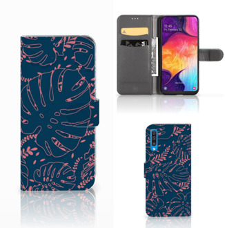 B2Ctelecom Samsung Galaxy A50 Hoesje Palm Leaves