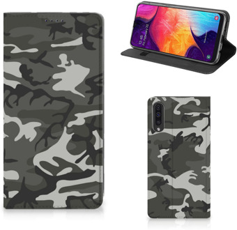 B2Ctelecom Samsung Galaxy A50 Standcase Hoesje Army Light